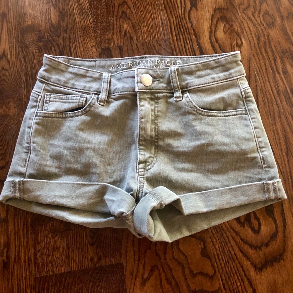 American Eagle green shorts!